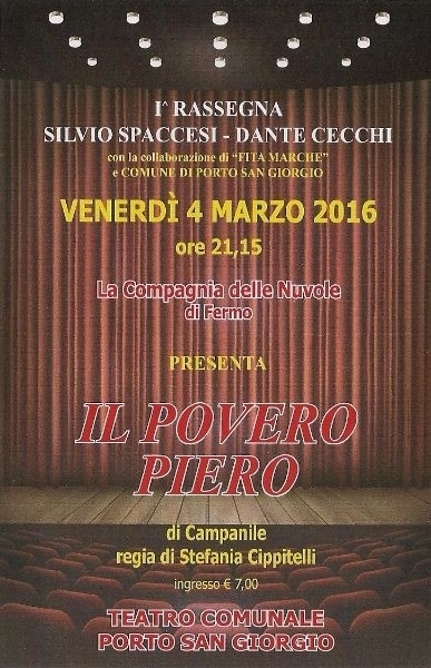 IL POVERO PIERO - 04.03.16